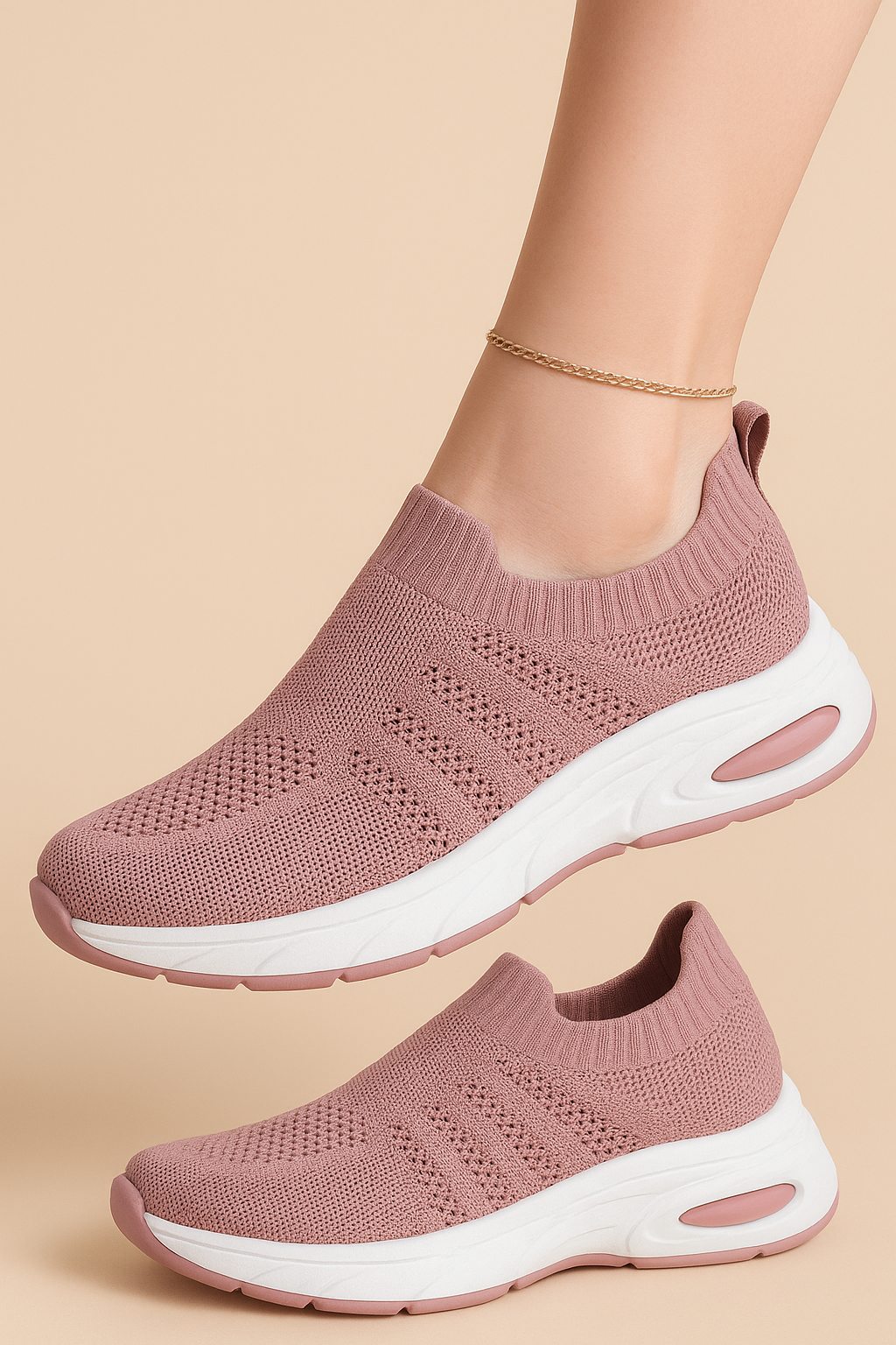 Women’s Slip-On Walking Shoes | Breathable Mesh | Lightweight Comfort Sneakers