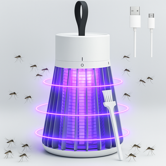 Rechargeable Mosquito Killer Lamp with USB Charging | Electric Insect Zapper for Home & Outdoor