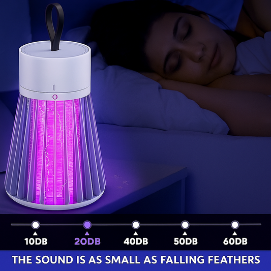 Rechargeable Mosquito Killer Lamp with USB Charging | Electric Insect Zapper for Home & Outdoor