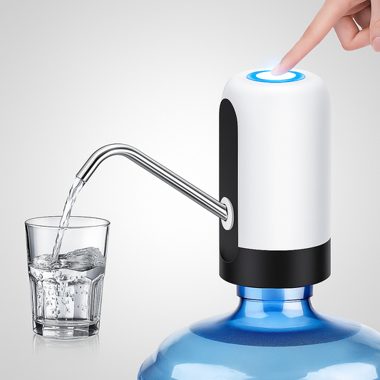 Automatic Rechargeable Water Dispenser Pump with One-Touch Button for 20L Bottles
